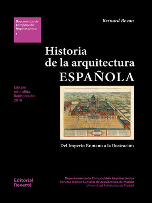 cover image of Historia de la arquitectura española